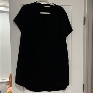 Lush V Neck Short Sleeve Dress